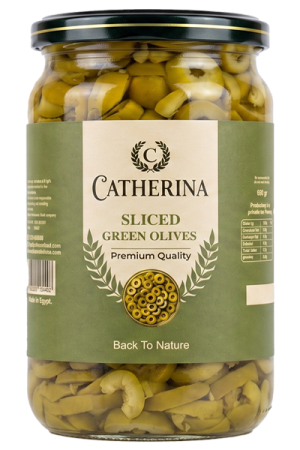 Sliced Green Premium Olives